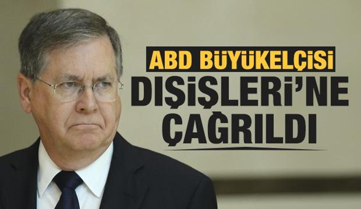 Son Dakika... ABD Büyükelçisi Satterfield Bakanlığa çağrıldı