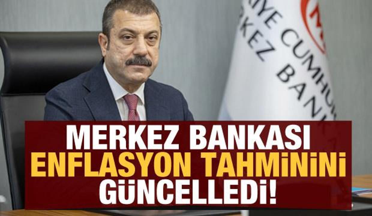 Merkez Bankası 2021 yılı enflasyon tahminini açıkladı
