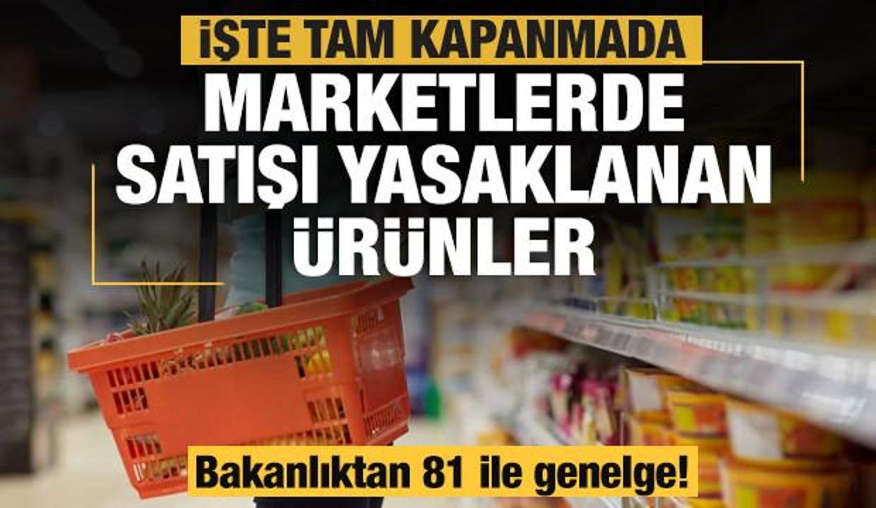 İçişleri'nden 'Market Tedbirleri' genelgesi! 81 ile gönderildi