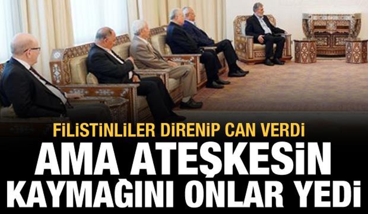 Filistinliler direnip can verdi ama ateşkesin kaymağını onlar yedi