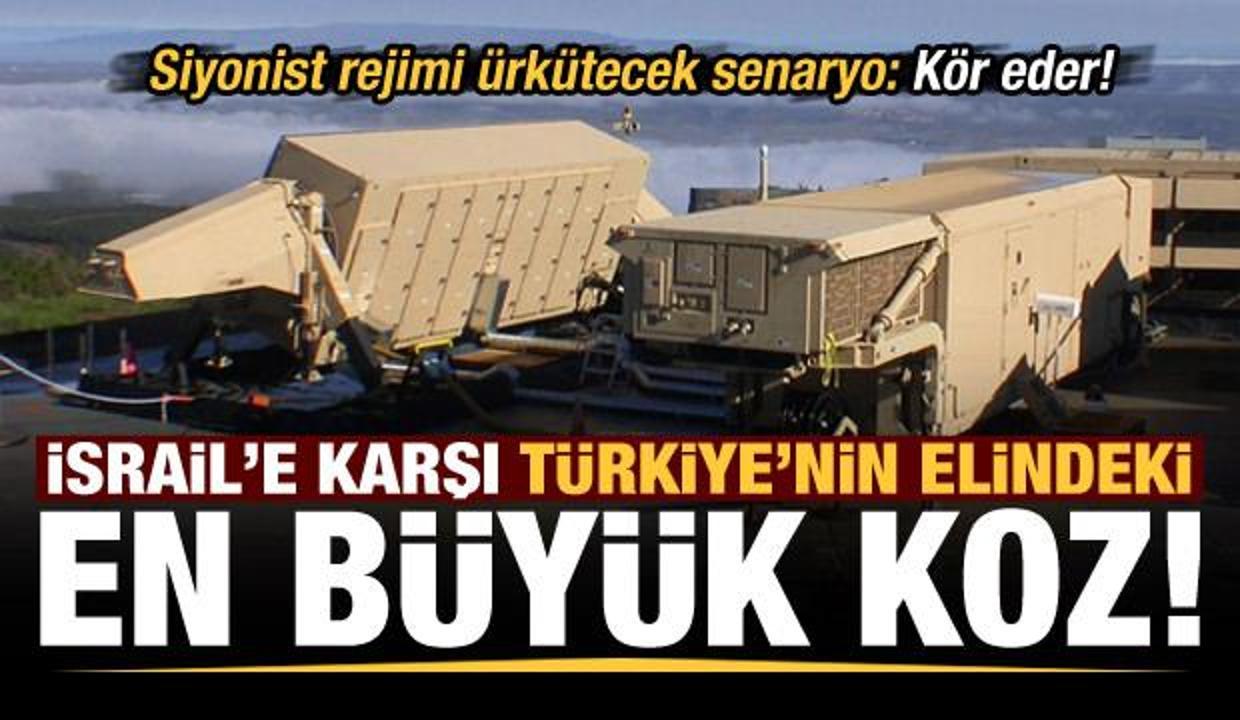 İsrail'in saldırgan politikasına karşı Türkiye'nin elindeki en büyük koz! Kör olur...