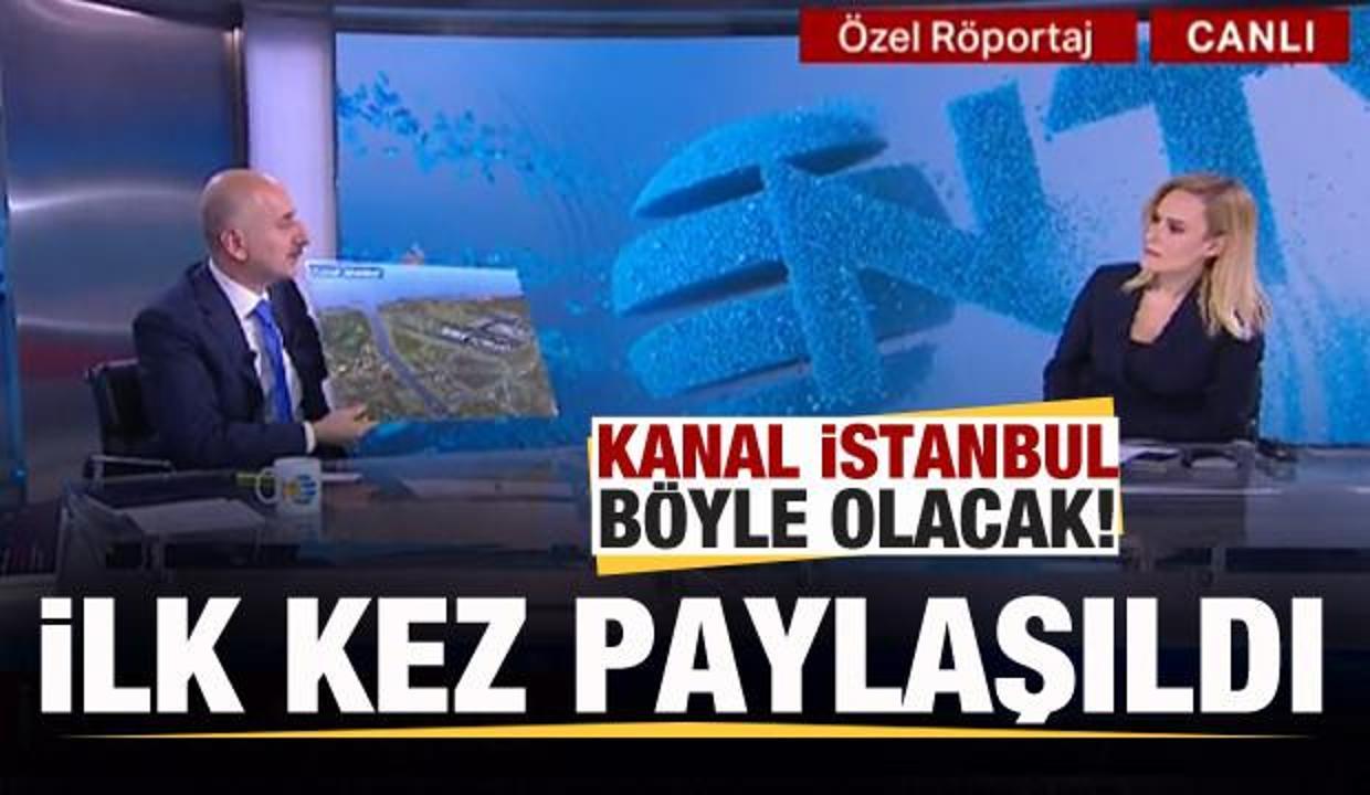 Kanal Istanbul Bitince Boyle Olacak Ilk Kez Paylasildi Ekonomi Haberleri
