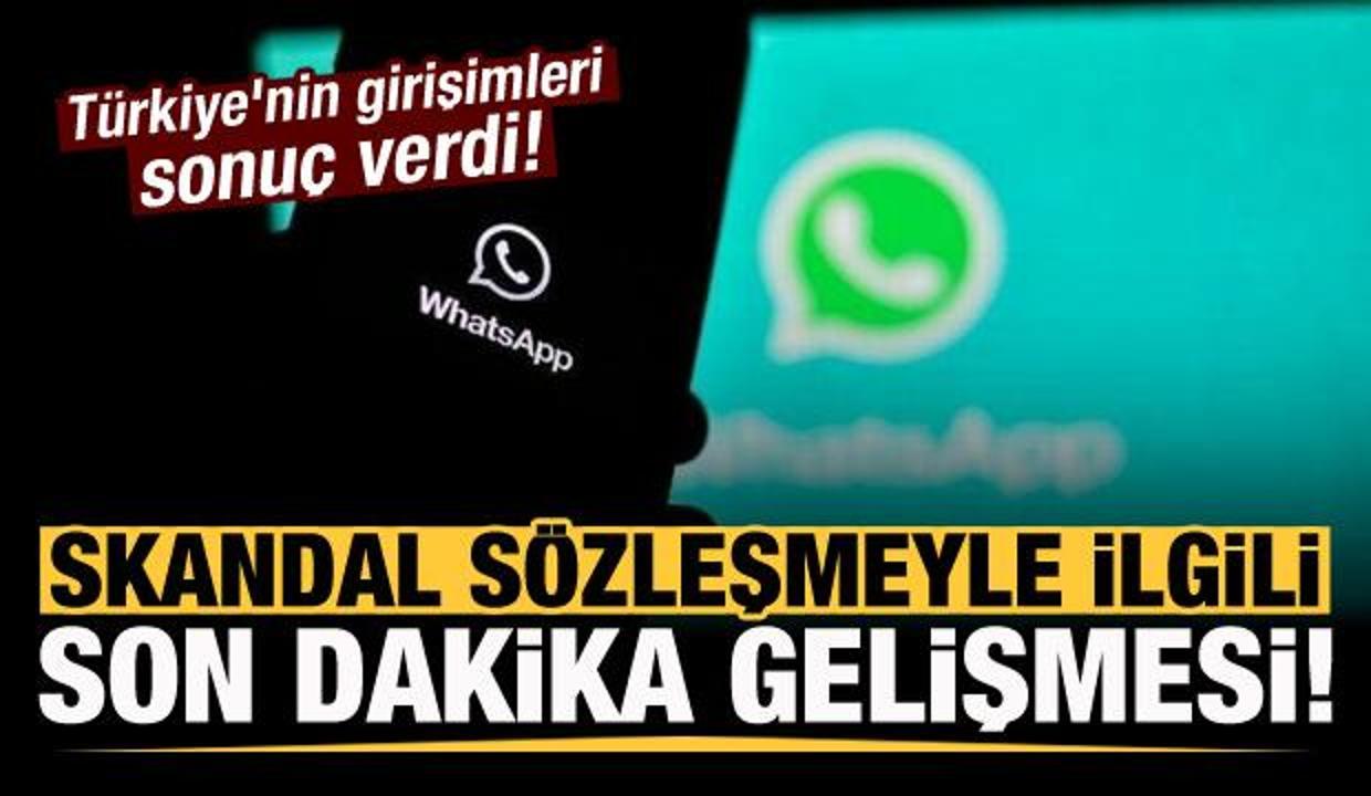 Skandal sözleşmeyle ilgili son dakika gelişmesi! Türkiye'nin girişimleri sonuç verdi
