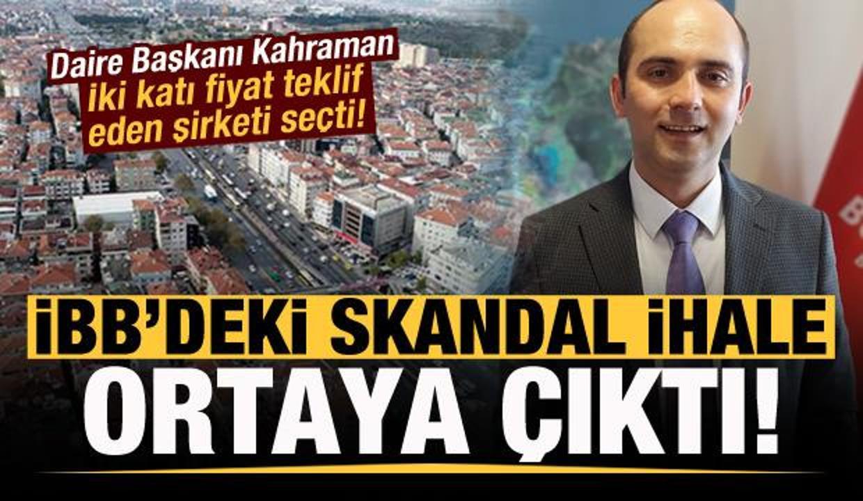 İBB'deki skandal ihale ortaya çıktı: 9 milyon TL tutacak iş, 18 milyon TL tuttu...