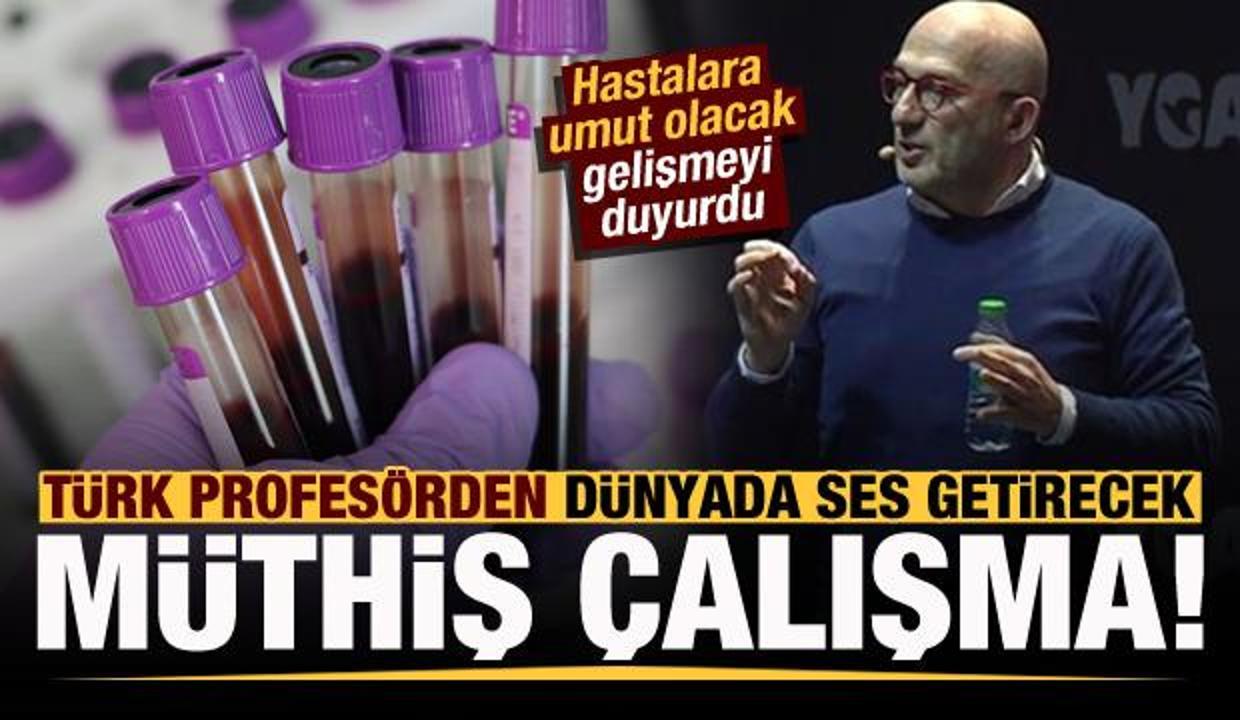 Son dakika: Türk profesörden Mehmet Toner'den dünyada ses getirecek müthiş çalışma!