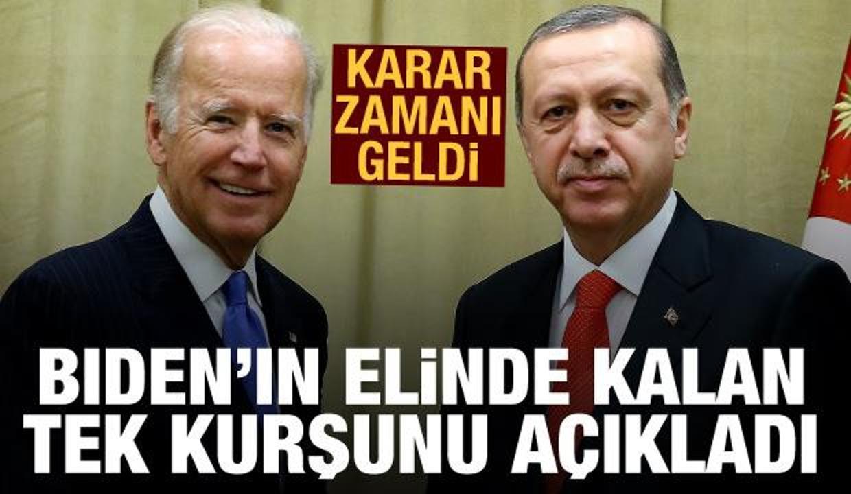 Karar zamanı geldi! Biden'ın elinde kalan tek kurşunu açıkladı