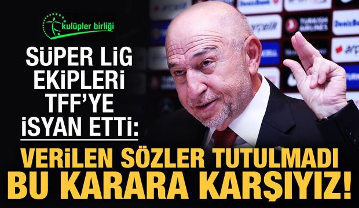 Kulüpler Birliği'nden TFF'ye yabancı sınırı tepkisi!