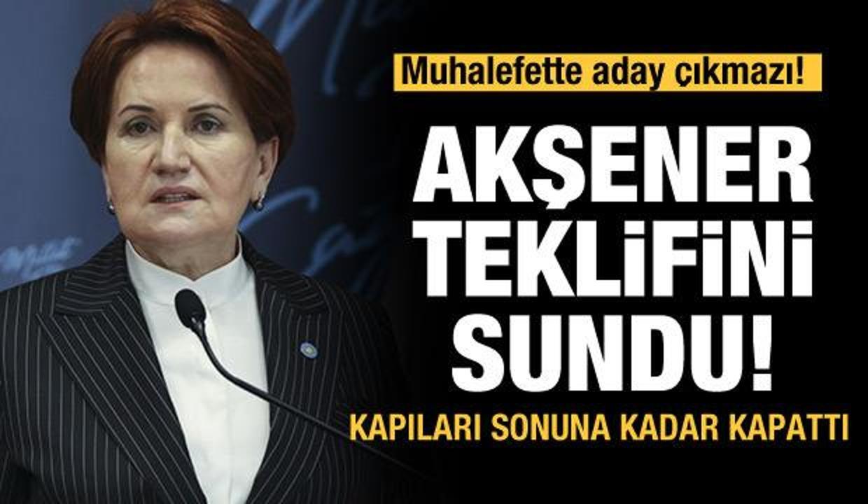Akşener teklifini sundu! Muhalefette HDP çıkmazı