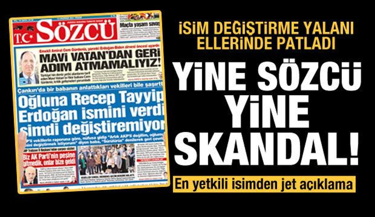 Chp Ve Sozcu Nun Isim Degistirme Yalani Elinde Patladi Guncel Haberleri