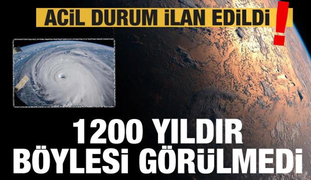 1200 yıldır böylesi görülmedi! Acil durum ilan edildi