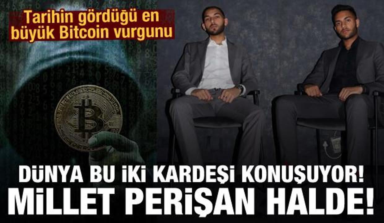 İki kardeşten tarihin gördüğü en büyük Bitcoin vurgunu