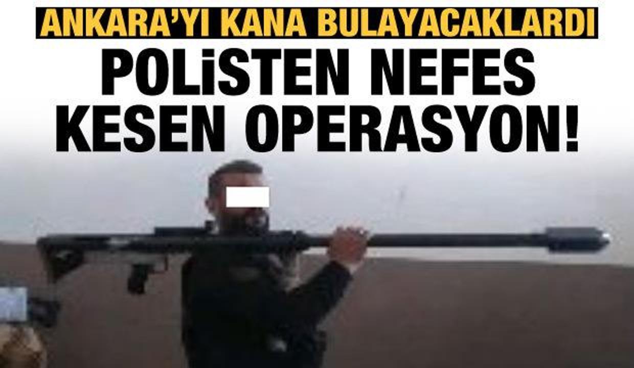 Bombalı eylem hazırlığındaki 3 terörist tutuklandı