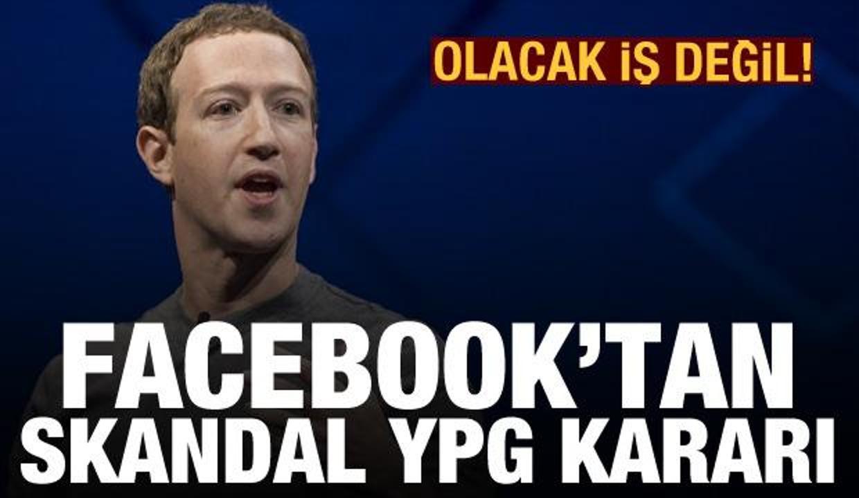 Facebook'tan terör örgütü YPG'ye mavi tik