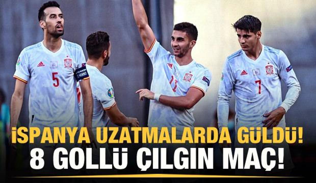 8 gollü çılgın maçta kazanan İspanya!