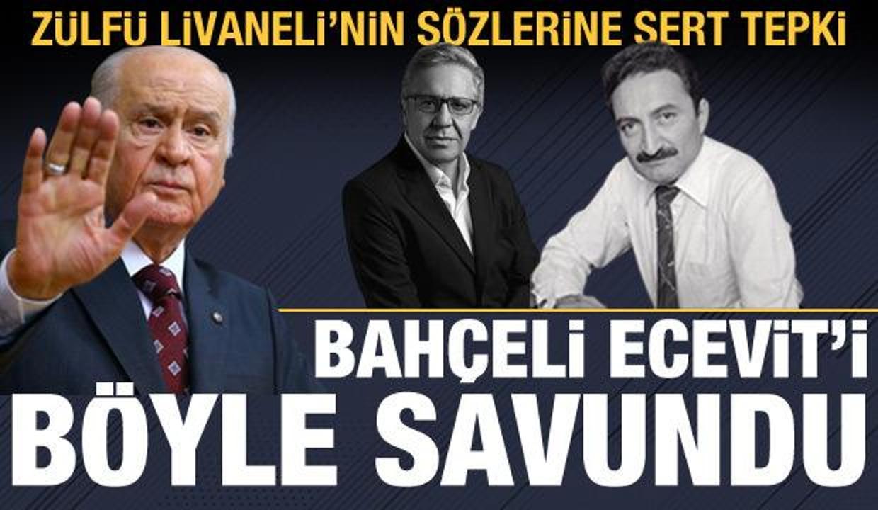 Bahçeli'den Zülfü Livaneli'nin Ecevit'le ilgili sözlerine tepki
