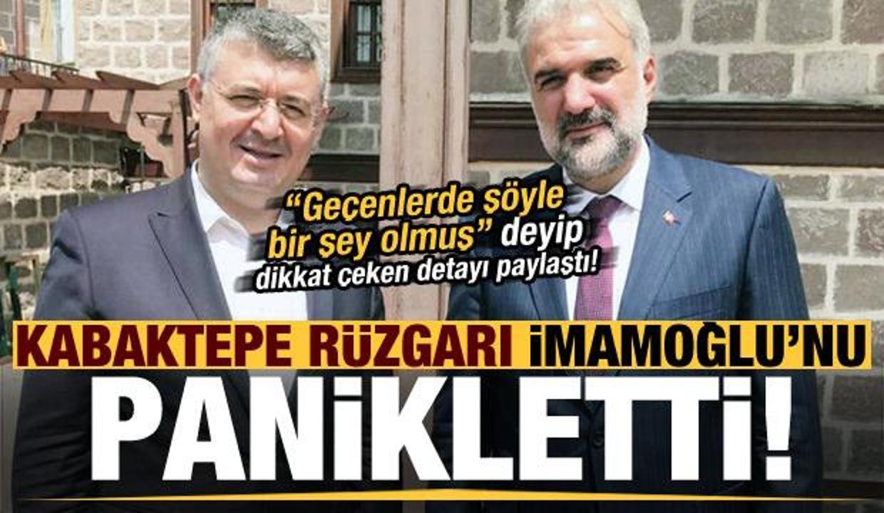Kabaktepe rüzgarı İmamoğlu'nu panikletti!