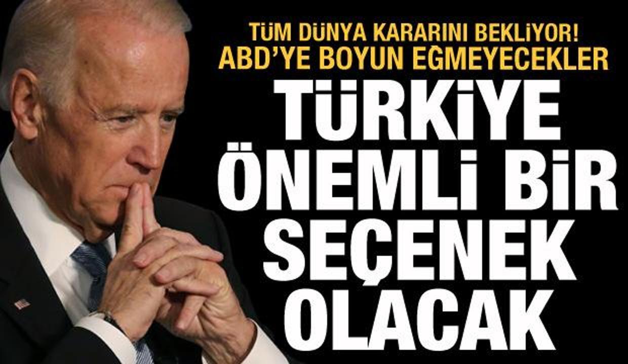 Tüm dünya ABD'nin kararını bekliyor! Türkiye masadaki önemli bir seçenek olacak