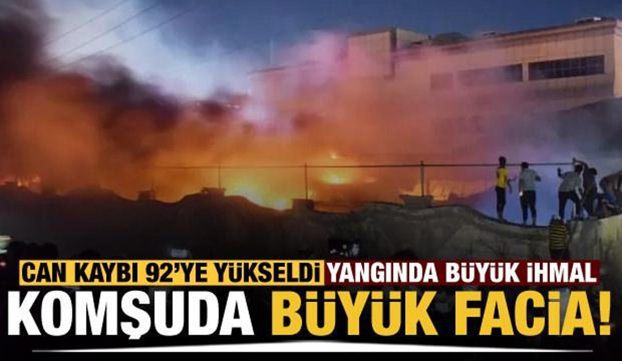 Irak'taki hastane yangınında ölü sayısı yükseldi: Başbakan Kazımi'den sert açıklama