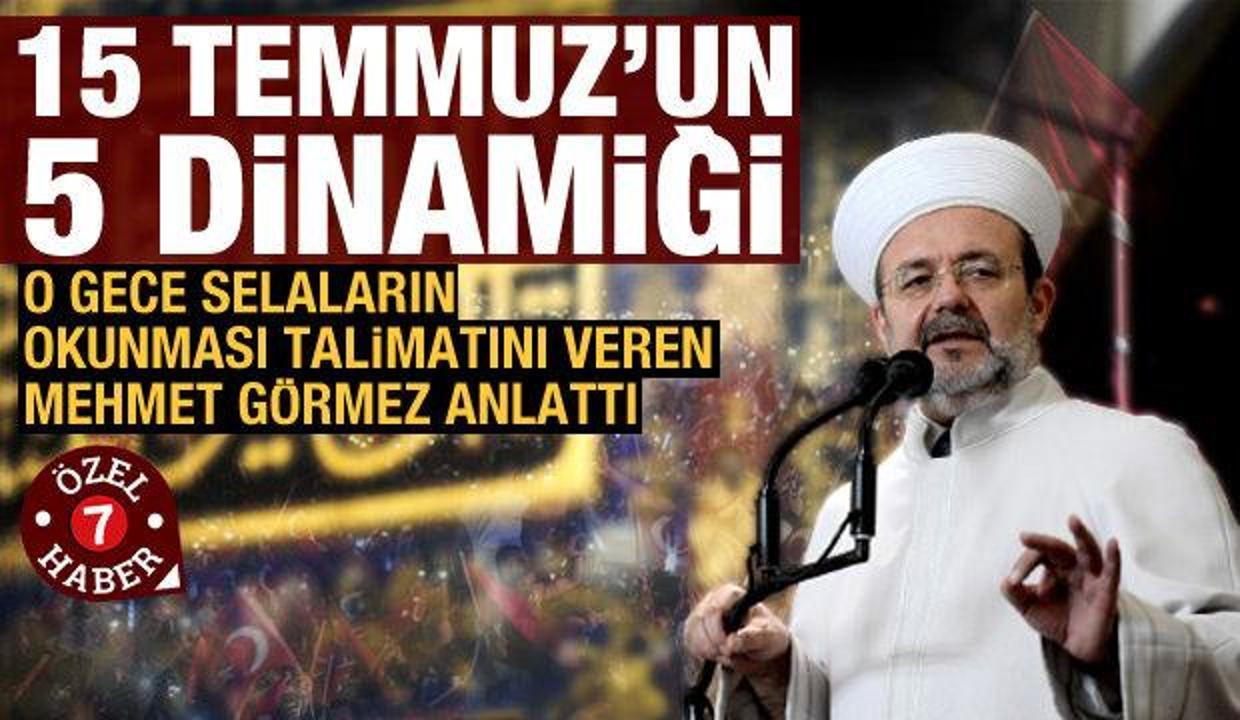 Mehmet Görmez: Milletimiz bir asrı bir geceye sığdırdı