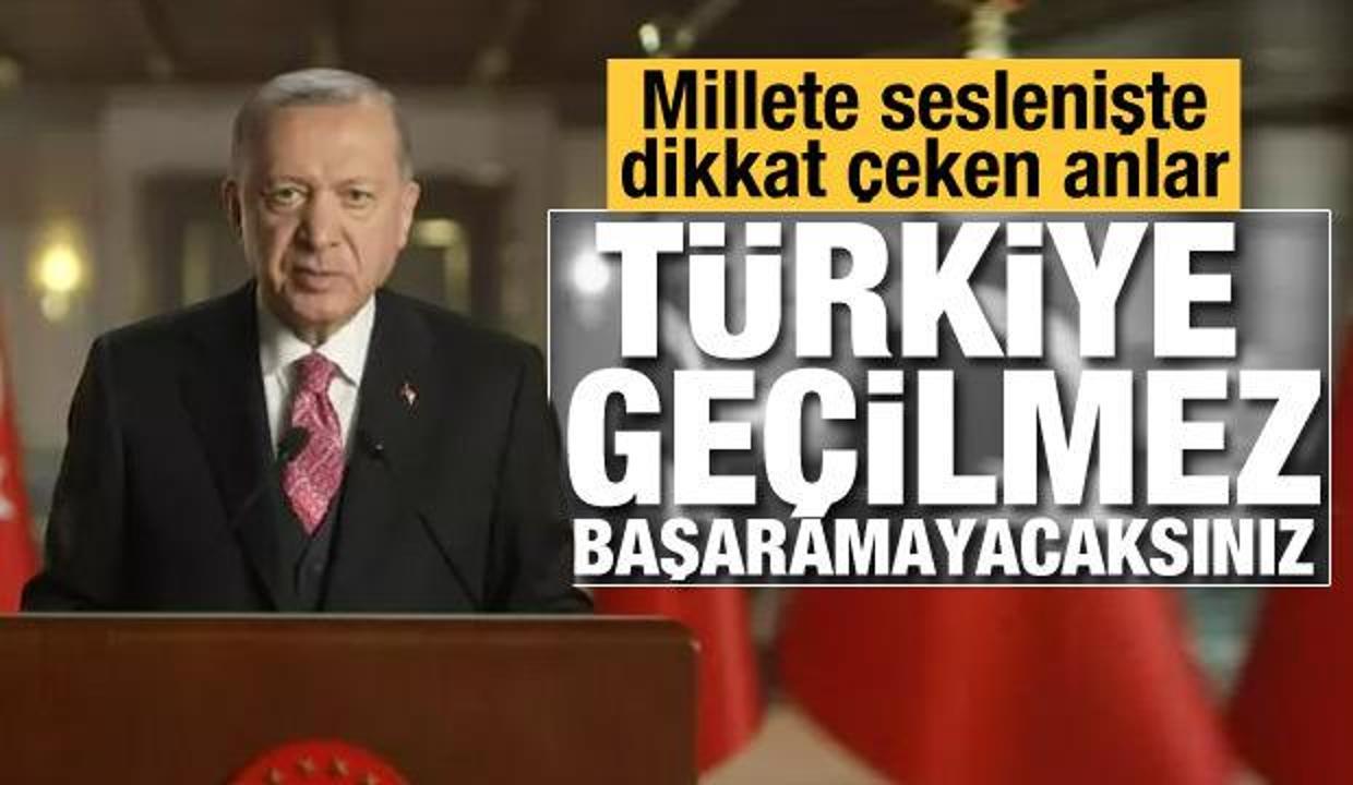 Son dakika haberi: Cumhurbaşkanı Erdoğan'dan millete sesleniş