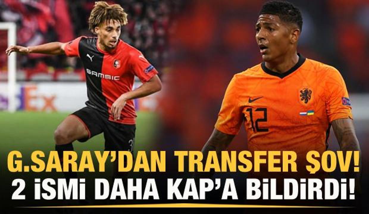 Galatasaray, van Aanholt ve Sacha Boey'i KAP'a bildirdi!