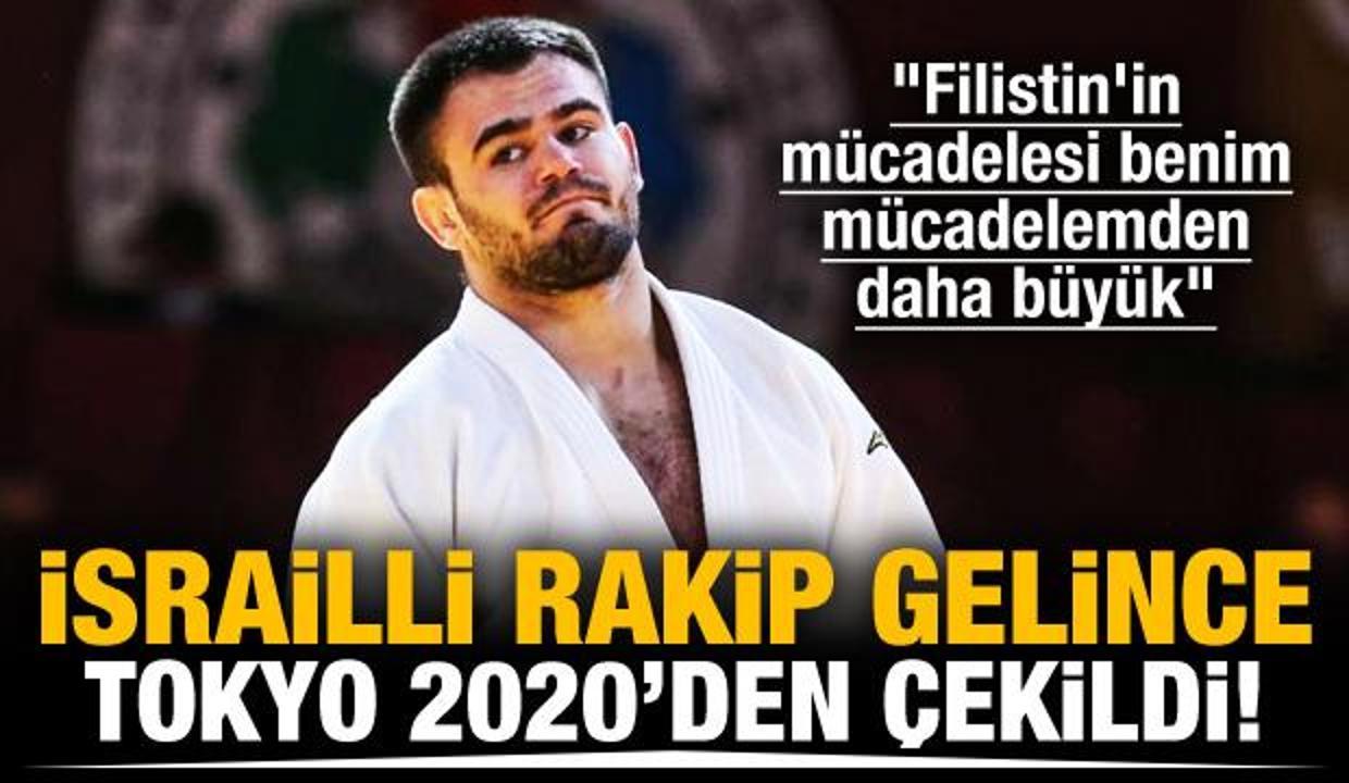 'İsrailli rakiple oynamam' diyerek Tokyo 2020'den çekildi!