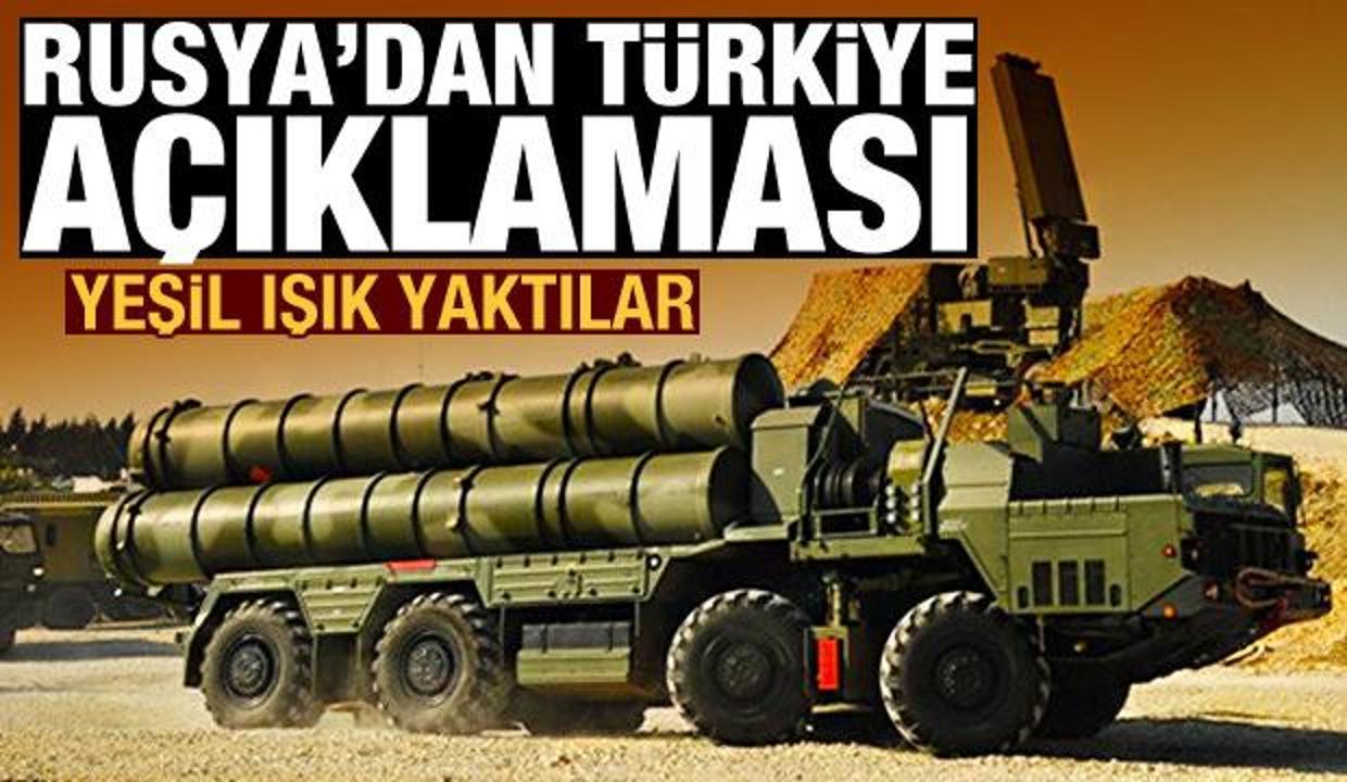 Rusya'dan Türkiye açıklaması: Yeni parti S-400 anlaşması yakında imzalanabilir