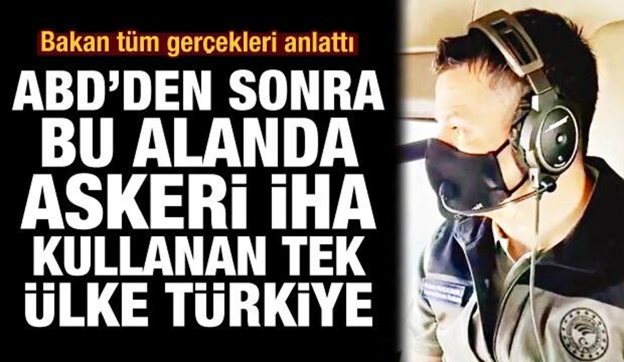 Bakan Pakdemirli: Orman yangınlarında ABD'den sonra askeri İHA kullanan tek ülke Türkiye