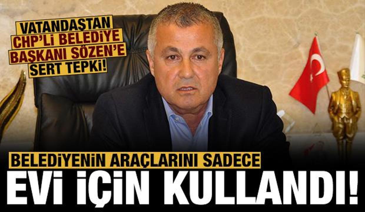 Kendi evini dozerlerle korumaya aldı: Halktan CHP'li Başkana sert tepki!