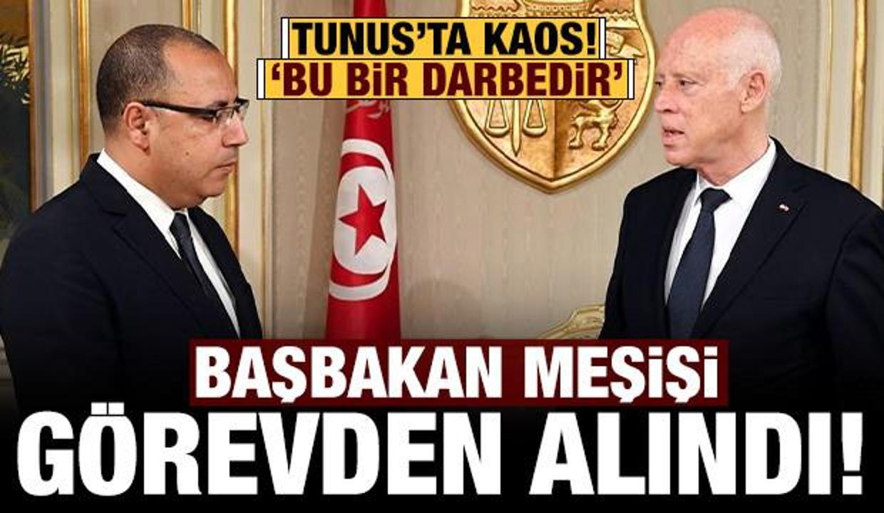 Son dakika: Tunus Cumhurbaşkanı Başbakan Meşişi'yi görevden aldı