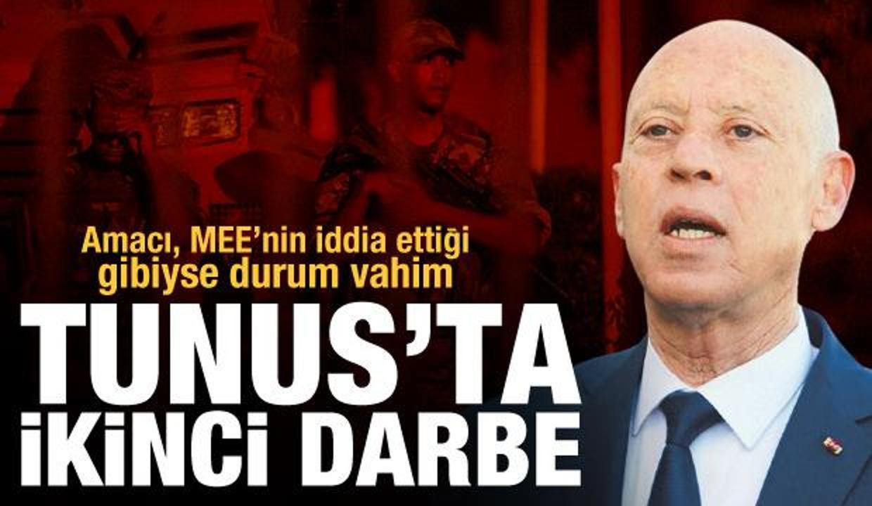 Tunus'ta ikinci darbe: Amacı MEE'nin iddia ettiği gibiyse durum vahim