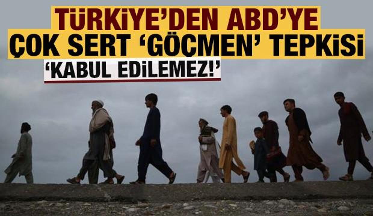 Bakanlıktan açıklama: ABD'ye sert tepki: Kabul etmiyoruz