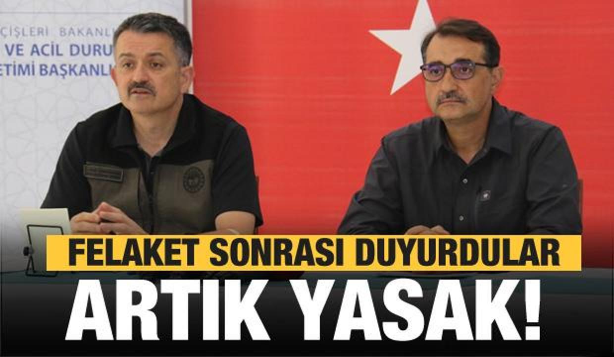Bakan Pakdemirli ve Dönmez'den ortak açıklama! Resmen yasaklandı