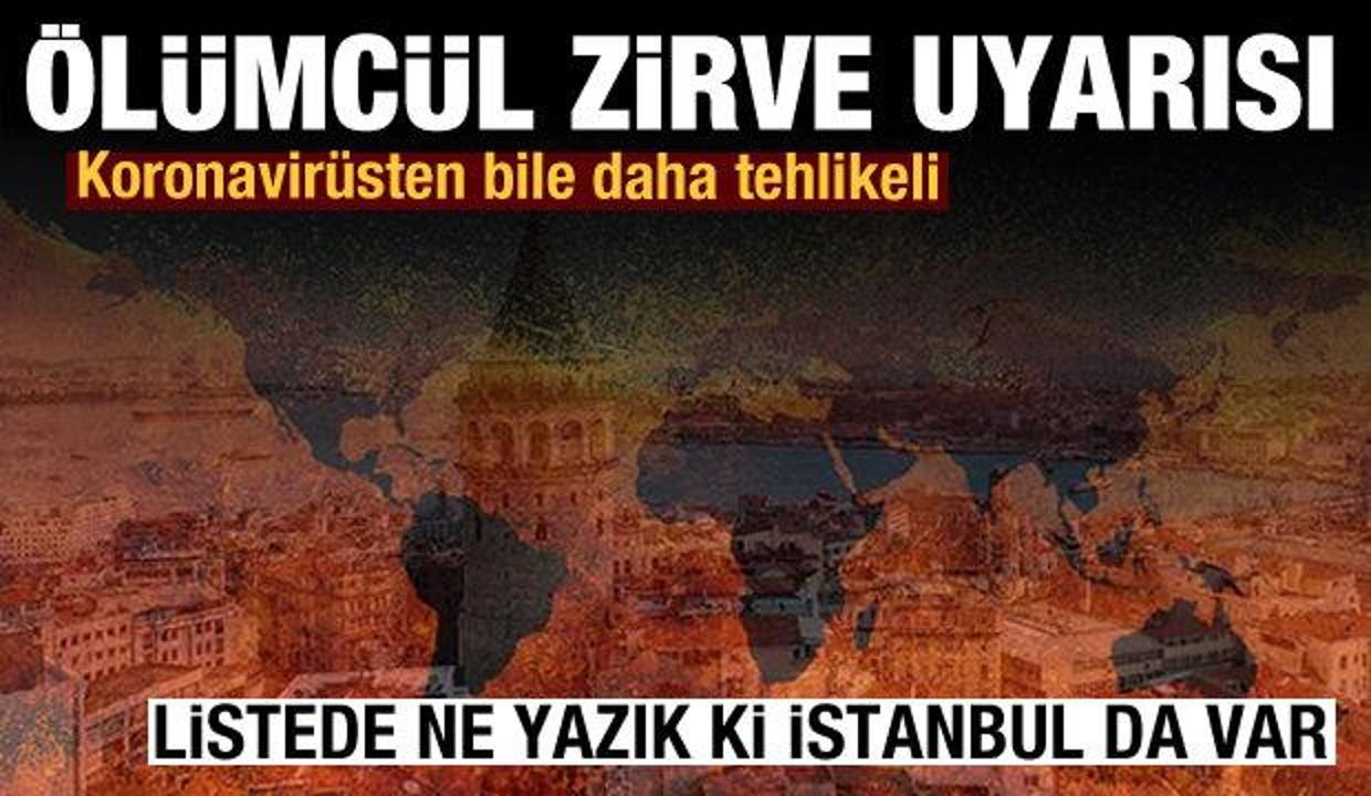 Climate Central: Küresel Isınma Avrupa haritasını değiştirecek! Listede İstanbul da var