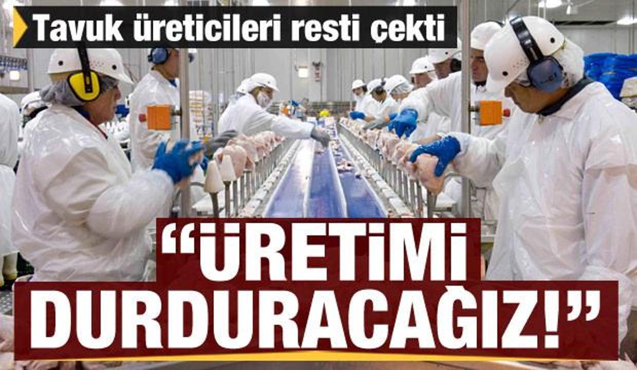 Tavuk üreticileri resti çekti: Üretimi durduracağız!