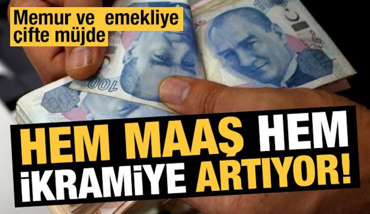 Son Dakika Memur Ve Emeklinin Bekledigi Artis Haberi Geldi Hem Maas Hem Ikramiye Ekonomi Haberleri