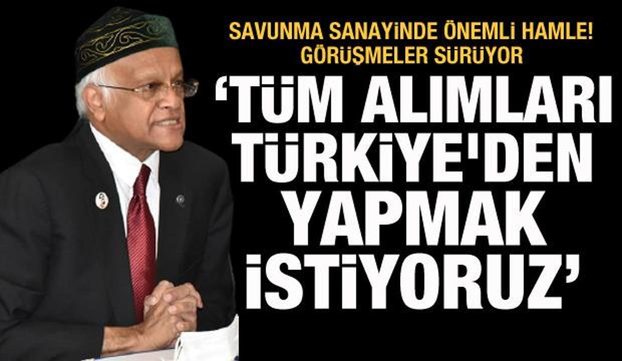 Mosud Mannan: Tüm alımları Türkiye'den yapmak istiyoruz