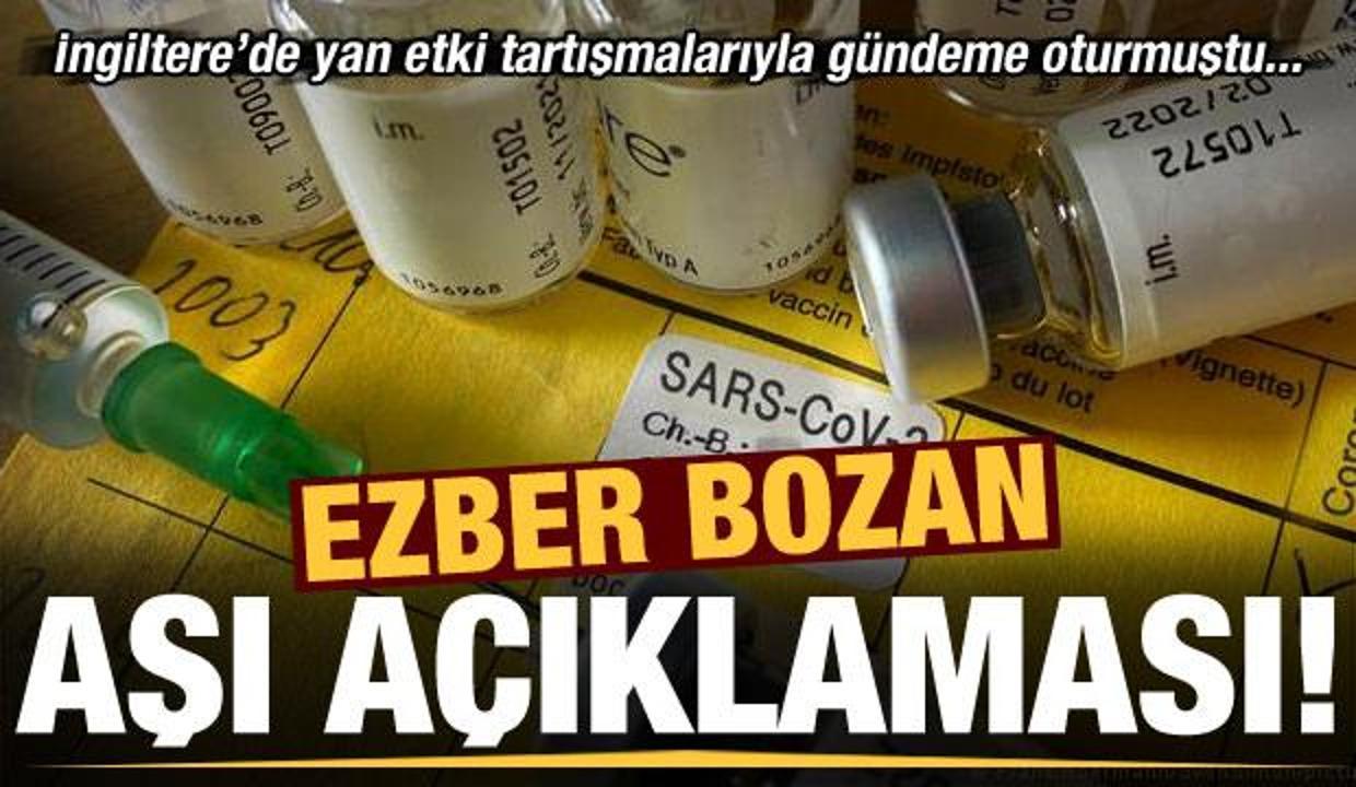 Son dakika: Aşıda yan etki tartışmalarıyla ilgili ezber bozan açıklama! - Vimarsana News