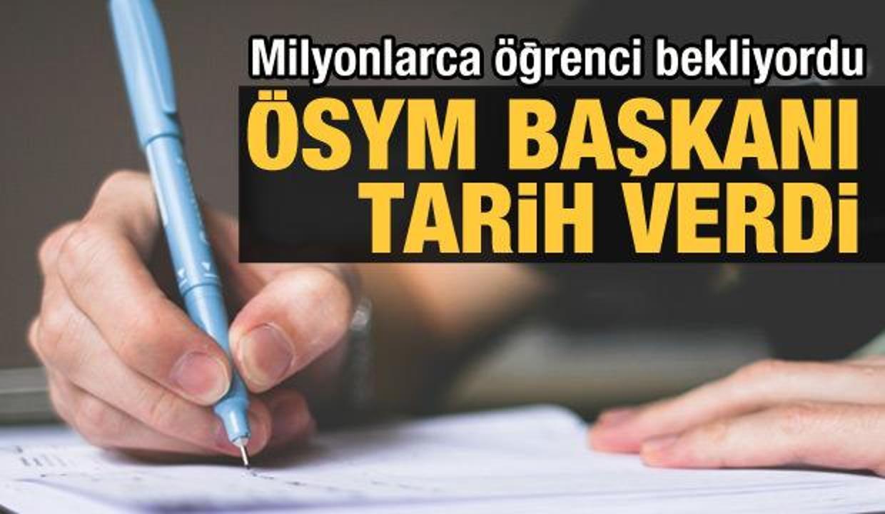 Son Dakika: ÖSYM, YKS yerleştirme sonuçlarını açıklayacağı tarihi duyurdu