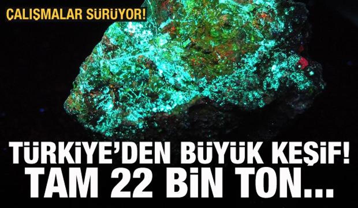 Türkiye'den büyük uranyum keşfi! Tam 22 bin ton...