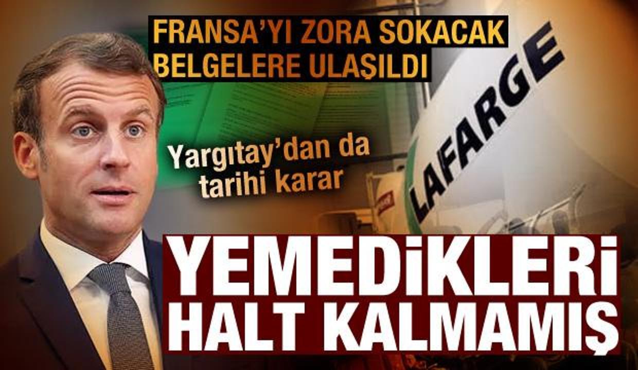 AA, Fransa'yı zora sokacak Lafarge-DEAŞ belgelerine ulaştı