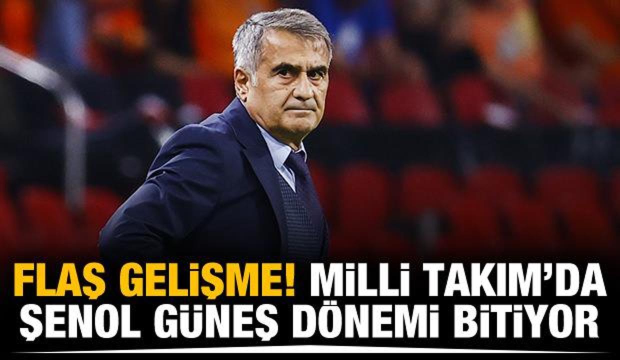 Flaş gelişme! Şenol Güneş dönemi bitiyor