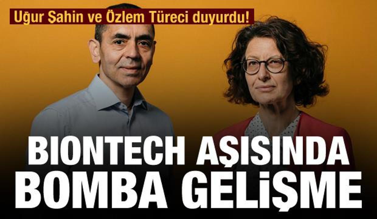 Uğur Şahin ve Özlem Türeci duyurdu! BioNTech aşısında 5-11 yaş hazırlığı