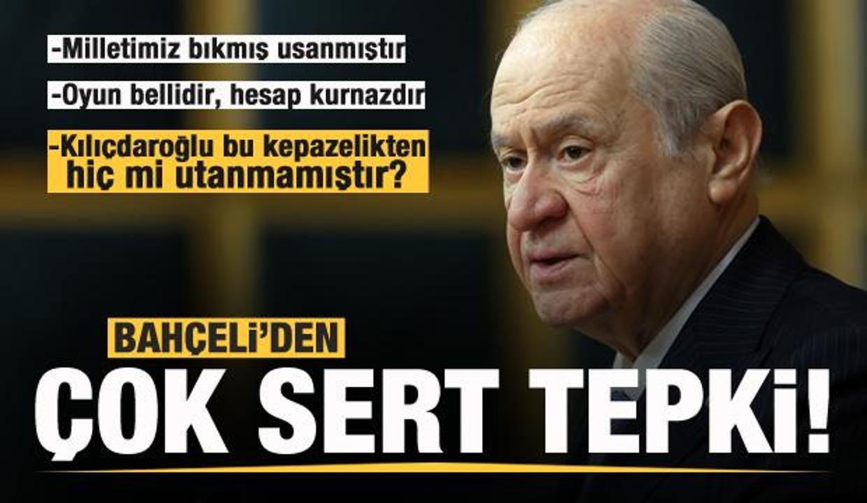 Bahçeli'den açıklama: Milletimiz bıkmış usanmıştır! Be hey utanmazlar...