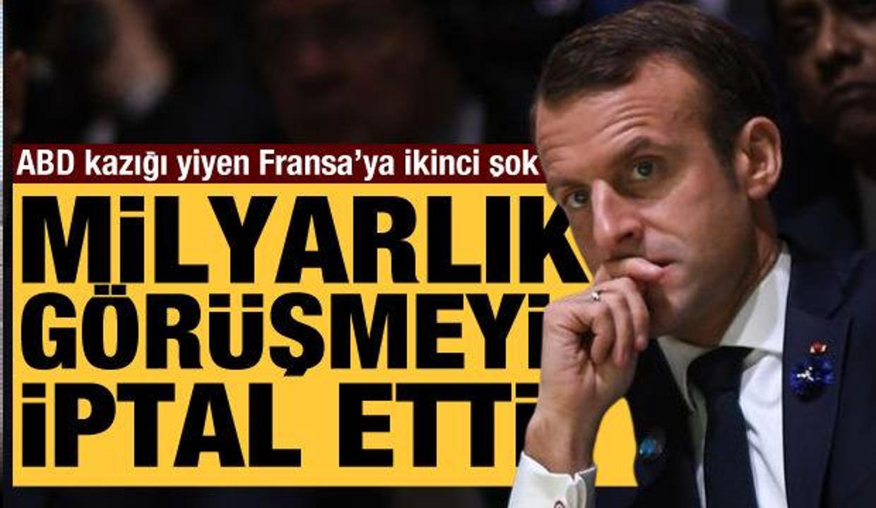 Fransa savunma anlaşmasında bir ülke ile daha ters düştü