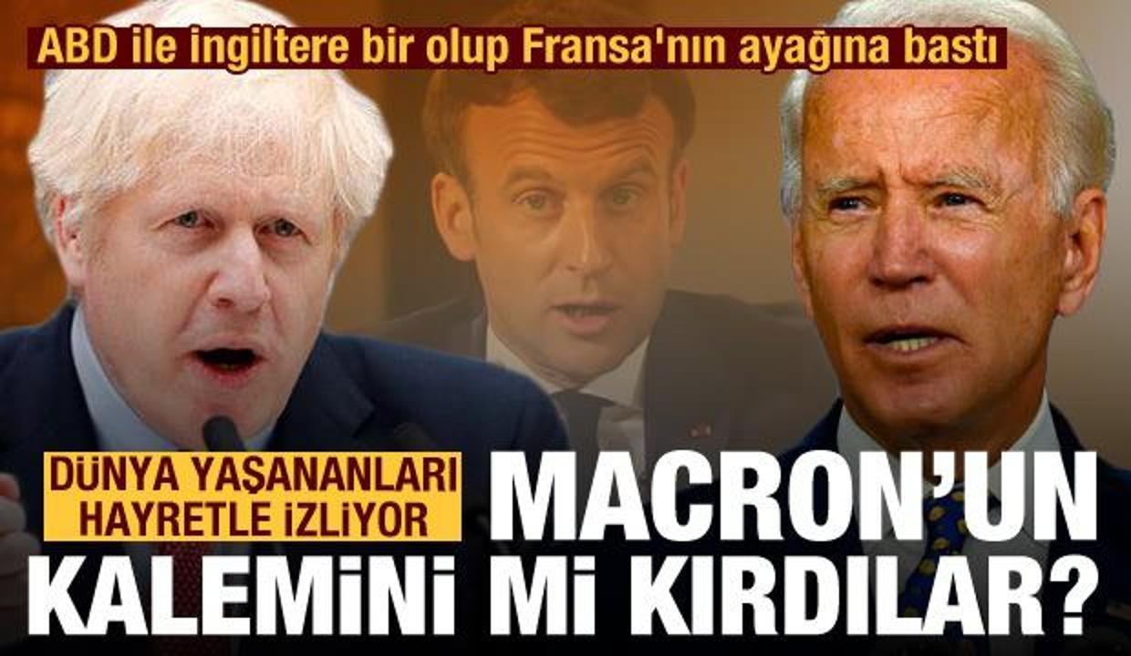 90 milyar dolarlık nükleer denizaltı krizi: Macron'un kalemini mi kırdılar?