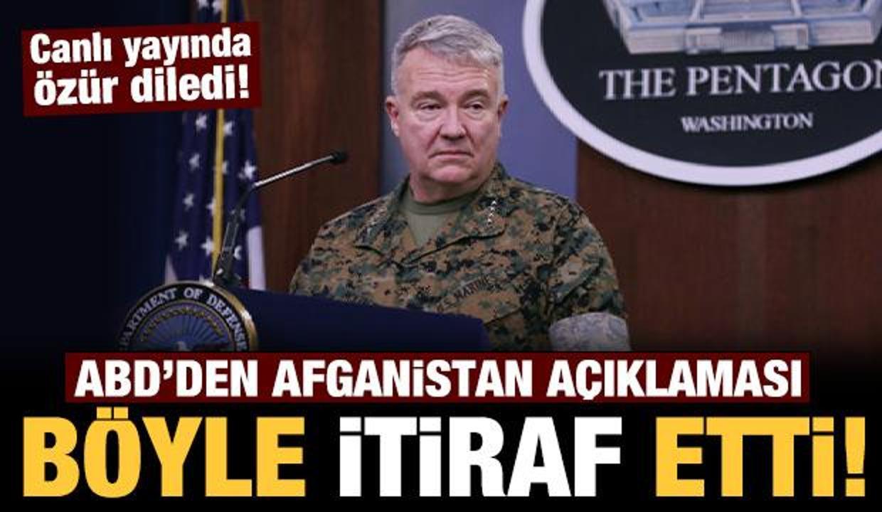 Son dakika: ABD kabul etti: Saldırıda 10 sivili öldürdüler!