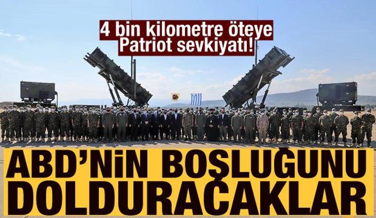 Yunanistan'dan Suudi Arabistan'a Patriot sevkiyatı