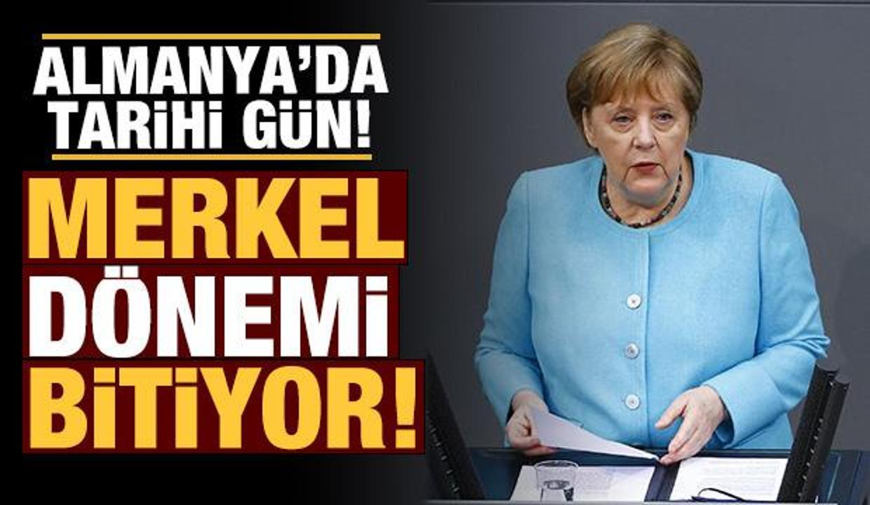 Almanya'da tarihi gün: Merkel dönemi bitiyor