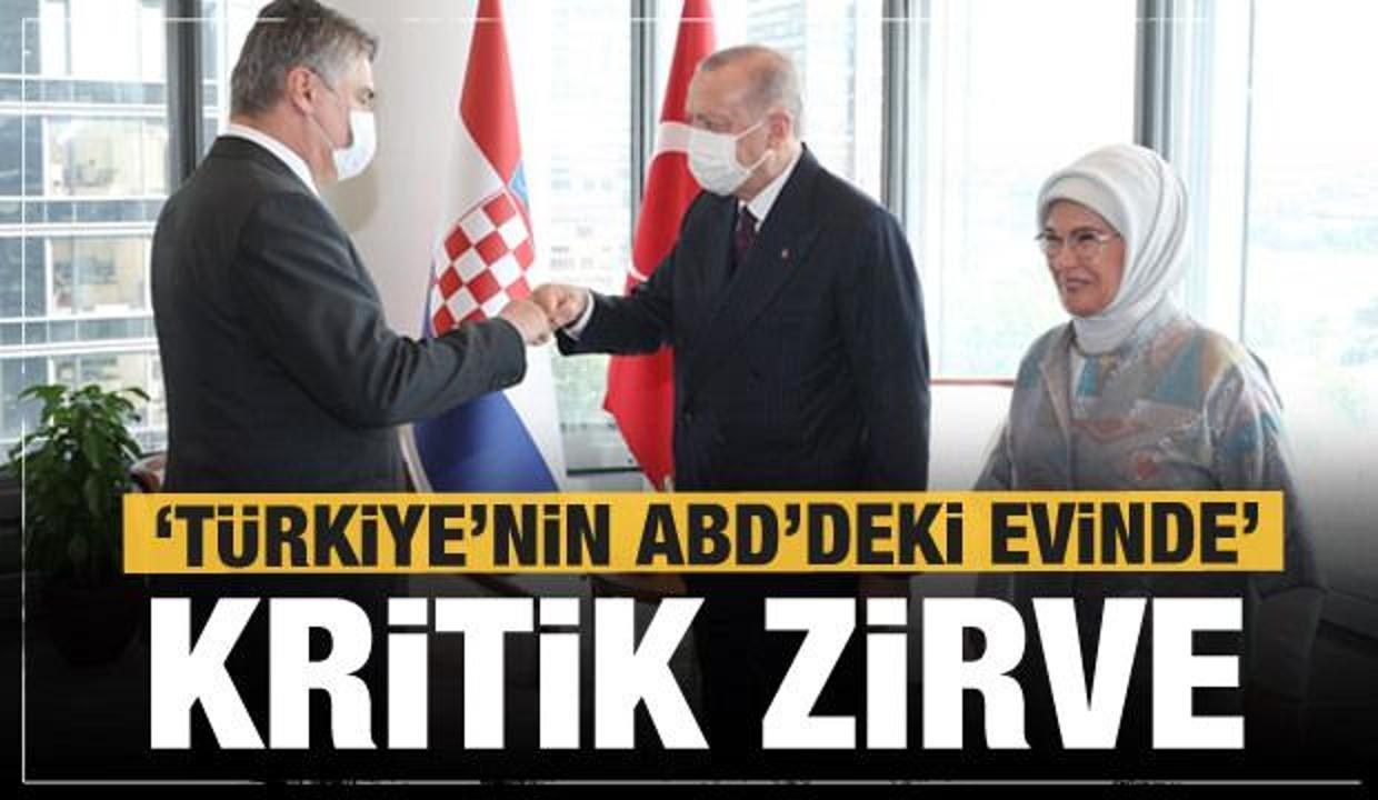 Cumhurbaşkanı Erdoğan'dan ABD'de peş peşe kritik görüşmeler